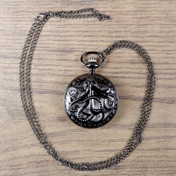 Preview: Taschenuhr mit Oktopus